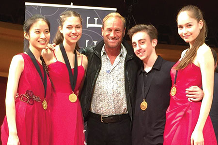 Incendium Quartet Won Gold in the 2015 Fischoff Competition